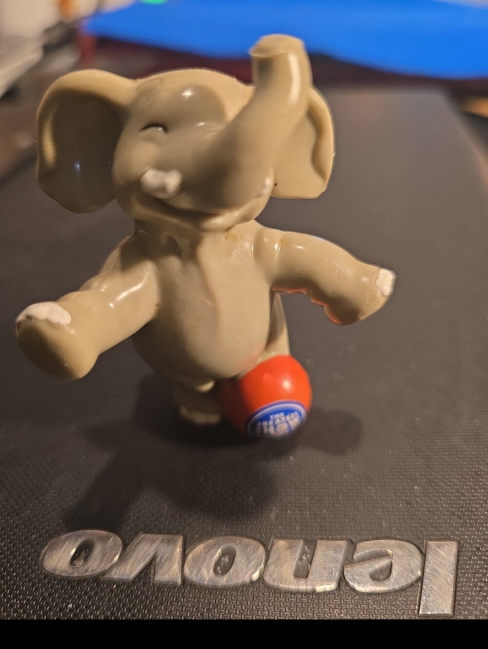060626 Vintage Wringling Brothers Elephant Figure Souvenir#studio 18c